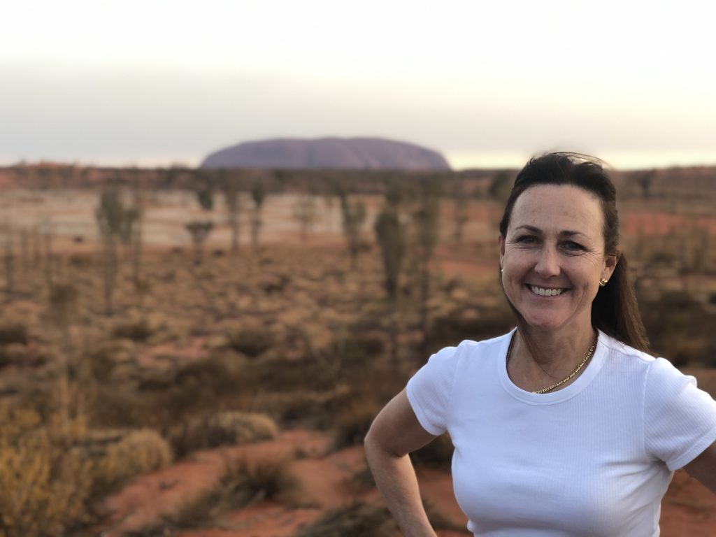 Australian Fixer near Uluru